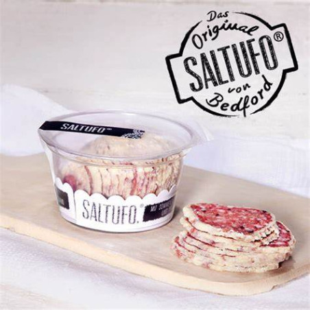 Saucisson à la Truffe en Croute De Parmesan tranché Saltufo 80g
