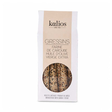 Gressins à la Farine de Caroube Sésame Kalios 120G