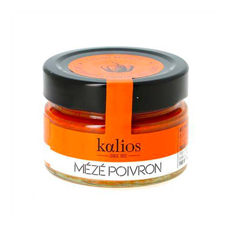 Mézé Poivron Kalios 90g | Tartinable Apéritif Grec