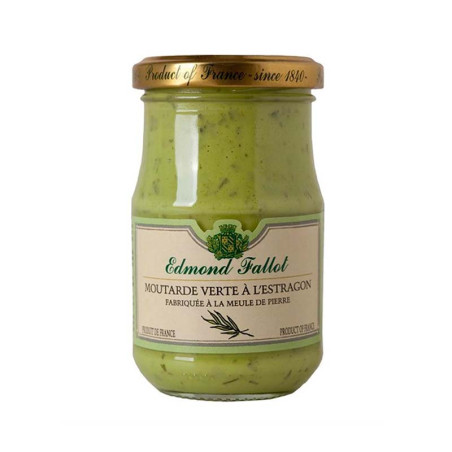 Moutarde Verte à l'estragon Edmond Fallot 10CL