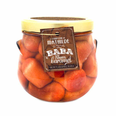 Baba Rhum Caramel Fleur De Sel Le Comptoir de Mathilde 760G