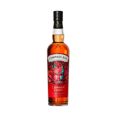 Crimson Casks Compass Box 70CL | Whisky écossais Blended Malt