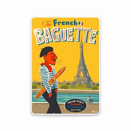 French Baguette 6 Flutes feuilletées chocolat Sacré Marcel