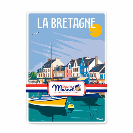 Boite Galettes et Palets Port de Bretagne 148G Sacré Marcel