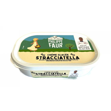 Glace Stracciatella Philippe Faur 750ML