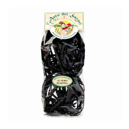 Tagliatelles Encre De Seiche Noire L'Arco dei Sapori 250G