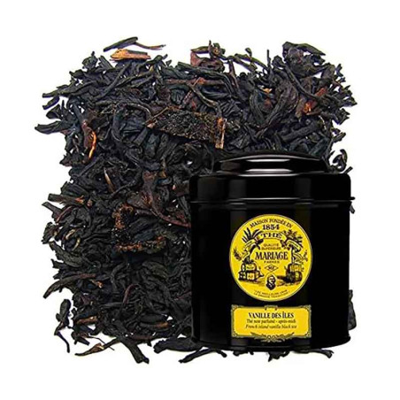 Thé Vanille Des Iles Mariage Frères Boite 100G | Thé Noir Parfumé