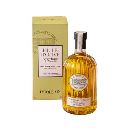 Bouteille Apothicaire Huile Olive Assemblage Du Moulin 50CL