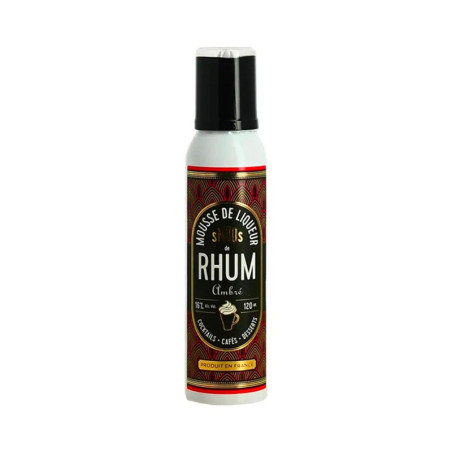 Smoos Rhum 12cl | Chantilly sans produit laitier alcoolisée au Rhum
