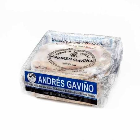 Tortas Huile d'Olive, Sucre et Anis Andres Gavino 180G