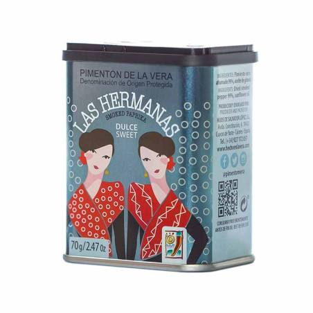 Paprika Doux Fumé Pimenton De La Vera AOP 70G Las Hermanas