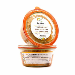 Terrines aux Ecrevisses et au Sancerre 180G