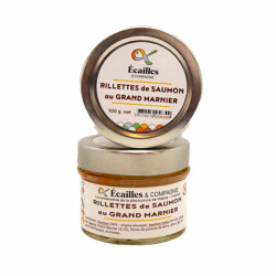 Rillettes De Saumon au Grand Marnier 100G