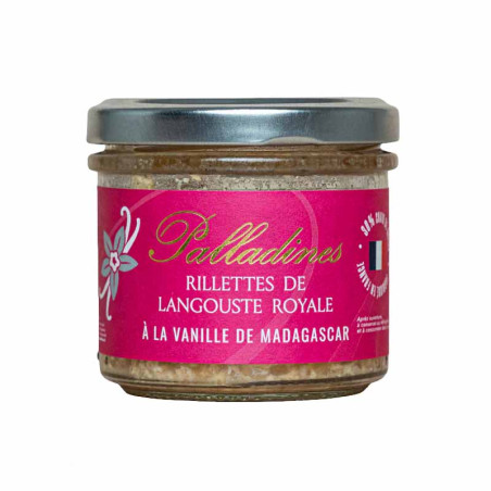 Rillettes De Langouste Royale A La Vanille De Madagascar Palladines 50G
