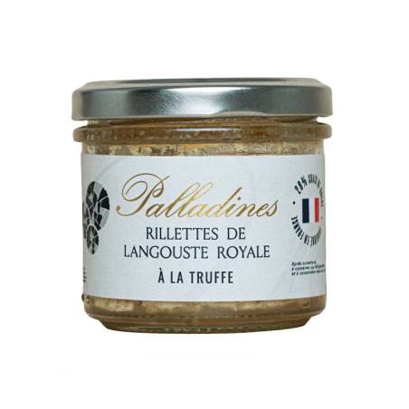 Rillettes De Langouste Royale A La Truffe Palladines 90G