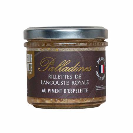 Rillettes De Langouste Royale Au Piment D'Espelette Palladines 90G