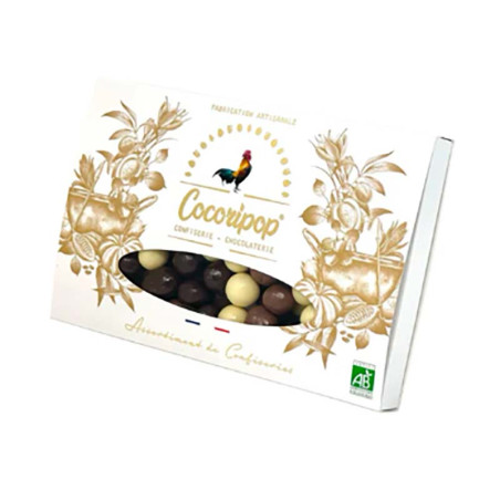 Coffret 3 Choco Noisettes Cocoripop 200G | Coffret Cadeau Confiserie Bio