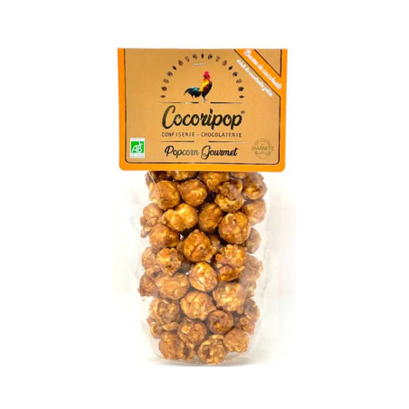 Pop Corn Gourmet Beurre de Cacahuète Cocoripop 80G | Confiserie Bio