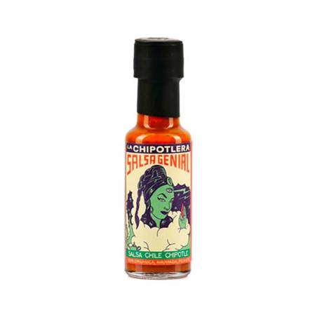 Sauce Piquante Genial Bio Chipotlera 125ml | Salsa Genial idéal barbecue