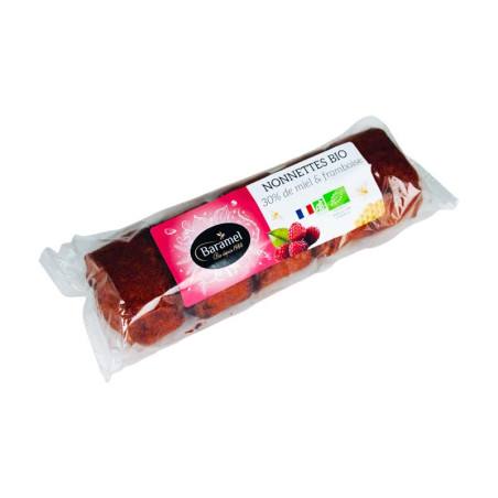 Nonnettes Bio Framboise Et Miel Baramel 160G | Fabriqué en Bretagne