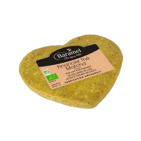 Financier Bio au Thé Matcha Baramel 70G | Fabriqué en Bretagne