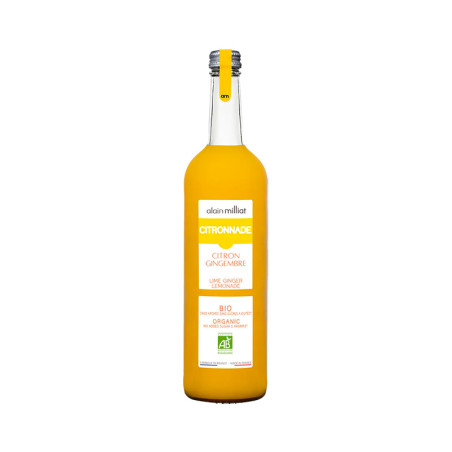 Citronnade Bio Citron-Gingembre Alain Milliat 75CL 