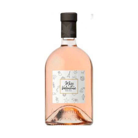 IGP Méditerranée Miss Valentine Rosé 75CL | avec étui cartonné
