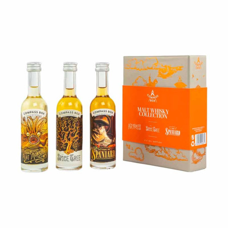 Coffret Whisky Compass Box 4 x 5cl | Assortiment découverte