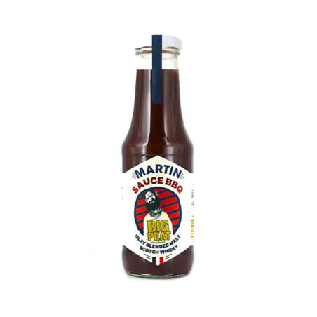 Sauce BBQ Whisky Big Peat Maison Martin 350G