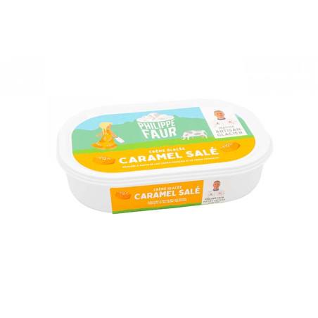 Glace Caramel fleur de sel Philippe Faur 750ML | Maitre Artisan Glacier