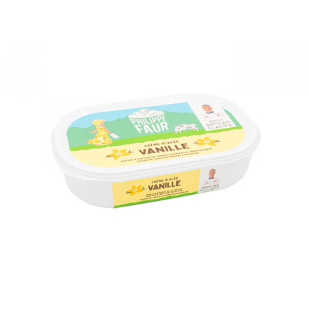 Glace Vanille Bourbon Philippe Faur 750ML | Maitre Artisan Glacier