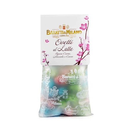 Sachet Oeufs Pâques Lait Assortis Baratti et Milano 180G