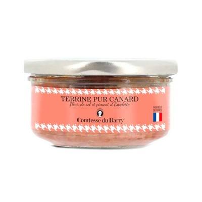Terrine Pur Canard Piment d'Espelette Comtesse du Barry 140G