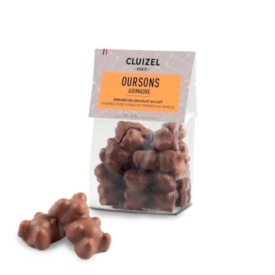 Oursons Guimauve Lait Michel Cluizel 135G