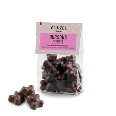 Oursons Guimauve Noir Michel Cluizel 135G