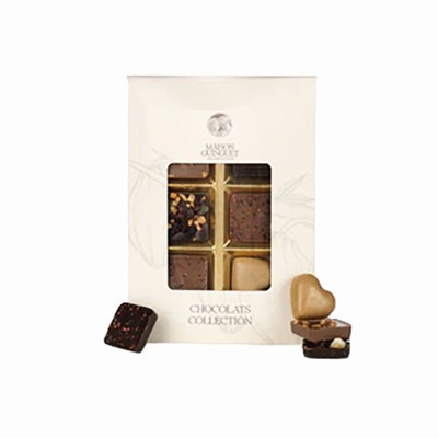 Réglette Cabosse Assortiment Chocolat Maison Guinguet 48G
