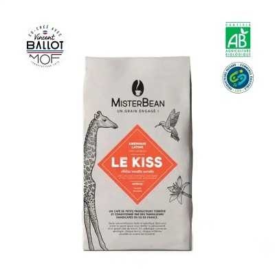 Café en Grains Le Kiss 500G Mister Bean Bio & Équitable