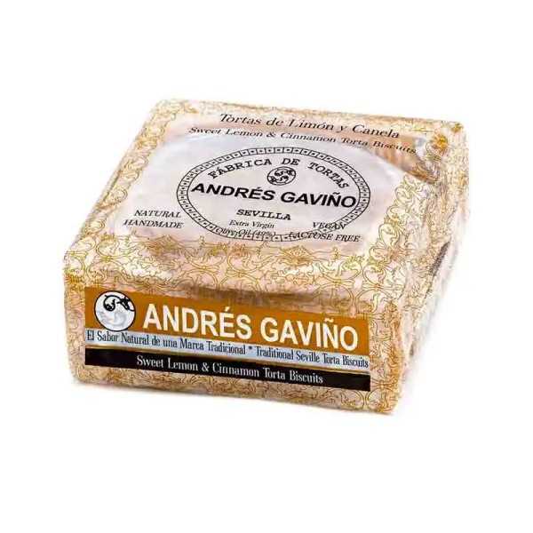 Tortas Citron et Cannelle Andres Gavino 180G