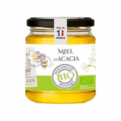 Miel d'Acacia Bio de France Le Miel de Nos Abeilles