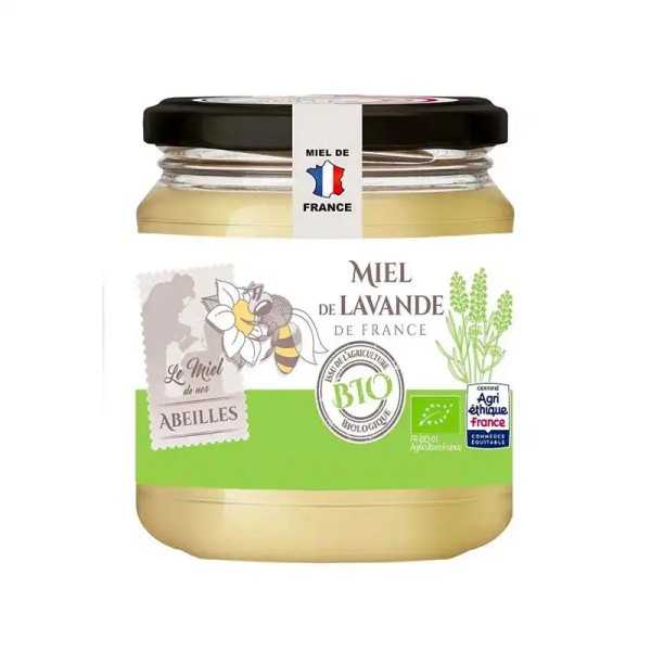 Miel de Lavande Bio de France Le Miel De Nos Abeilles 375G