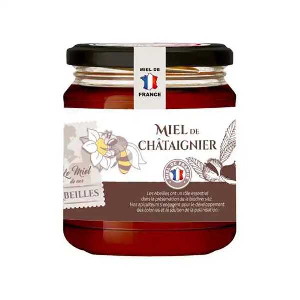 Miel de Châtaignier de France Le Miel De Nos Abeilles 375G