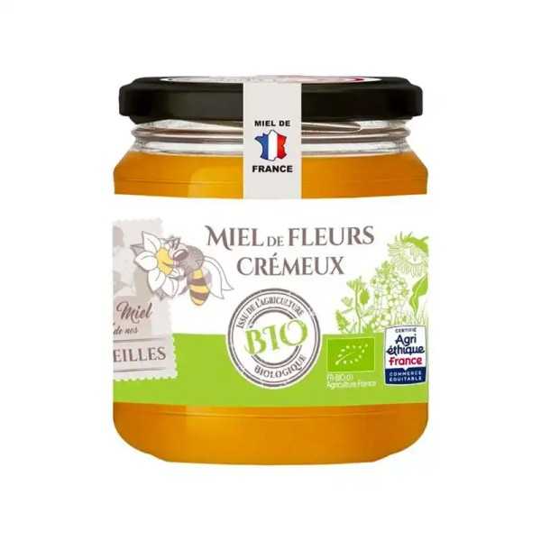 Miel Crémeux Bio de France Le Miel De Nos Abeilles 375G