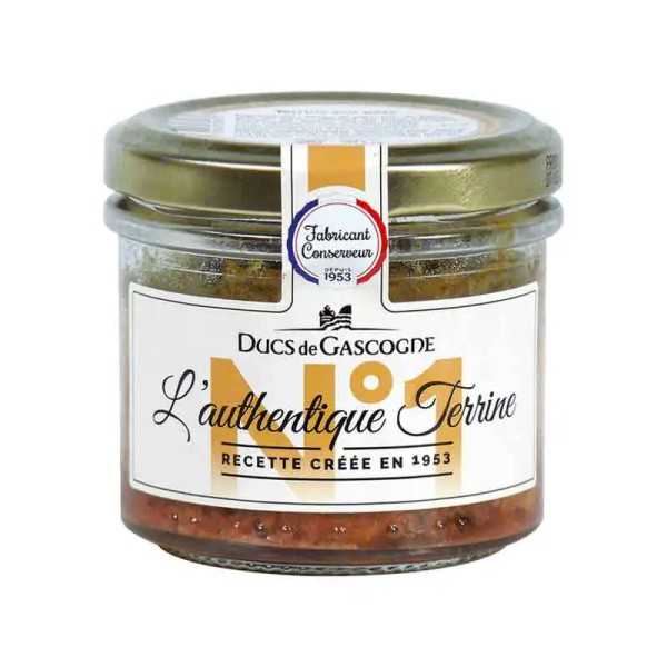 Terrine de Porc l'authentique N°1 Ducs de Gascogne 90G