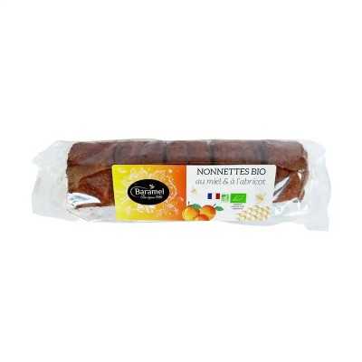 Nonnettes Bio Abricot et Miel Baramel 160 g