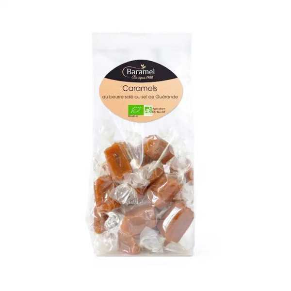 Sachet Caramels tendres au Beurre Salé Bio Baramel 120G