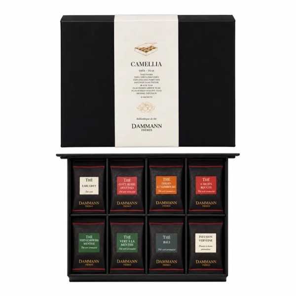 Coffret Camélia Dammann Frères 48 sachets