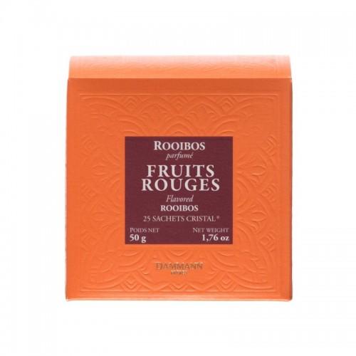 Rooibos Fruits Rouges Dammann Frères : 25 Sachets | Infusion