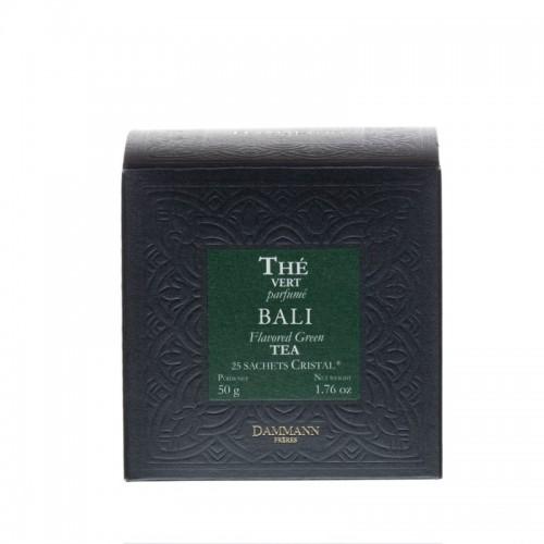 Thé Bali Dammann Frères : 25 Sachets | Thé Vert Aromatisé