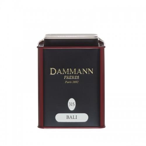 Thé Bali Dammann Frères Boite 90G Thé Vert Aromatisé