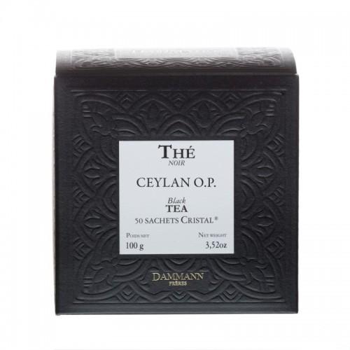 Thé Ceylan O.P. Dammann Frères : 50 sachets | Thé d'Origine